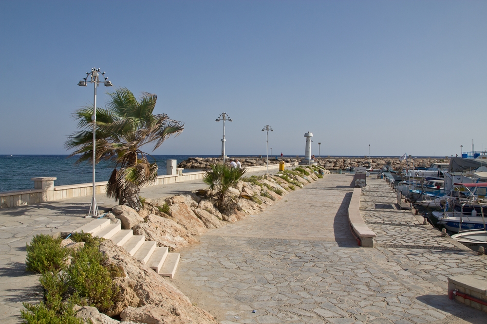 Strand Promenade in Agia Napa Zypern